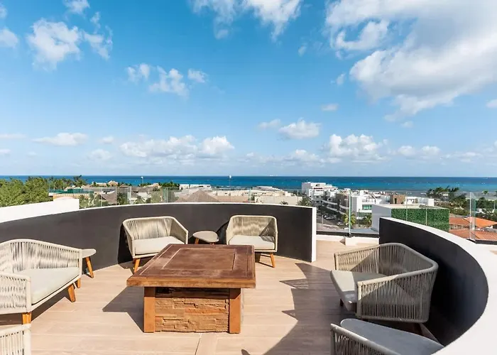 Hébergement de vacances Luxury 2br 2ba Ocean View 200m From Playa del Carmen