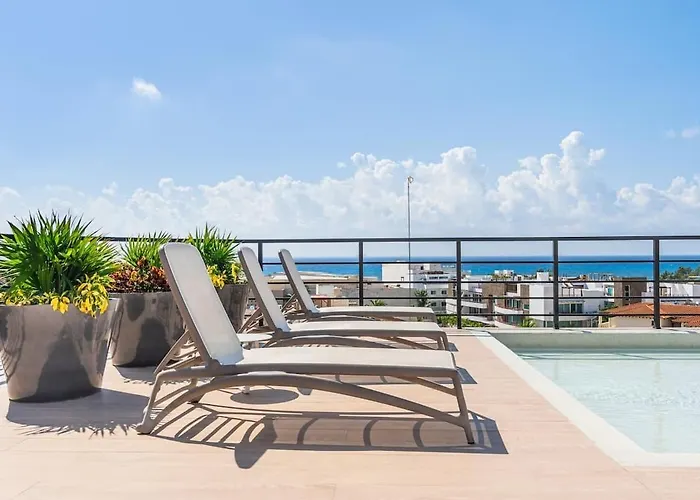 Hébergement de vacances Luxury 2br 2ba Ocean View 200m From Playa del Carmen